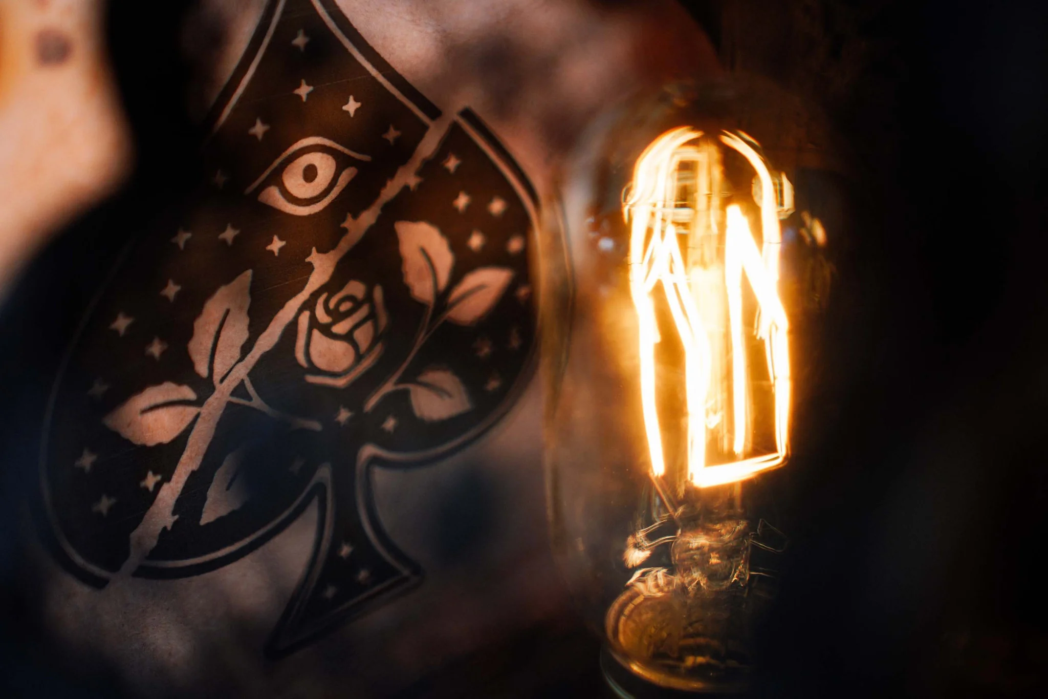 Antique Spade Lantern - Image 4