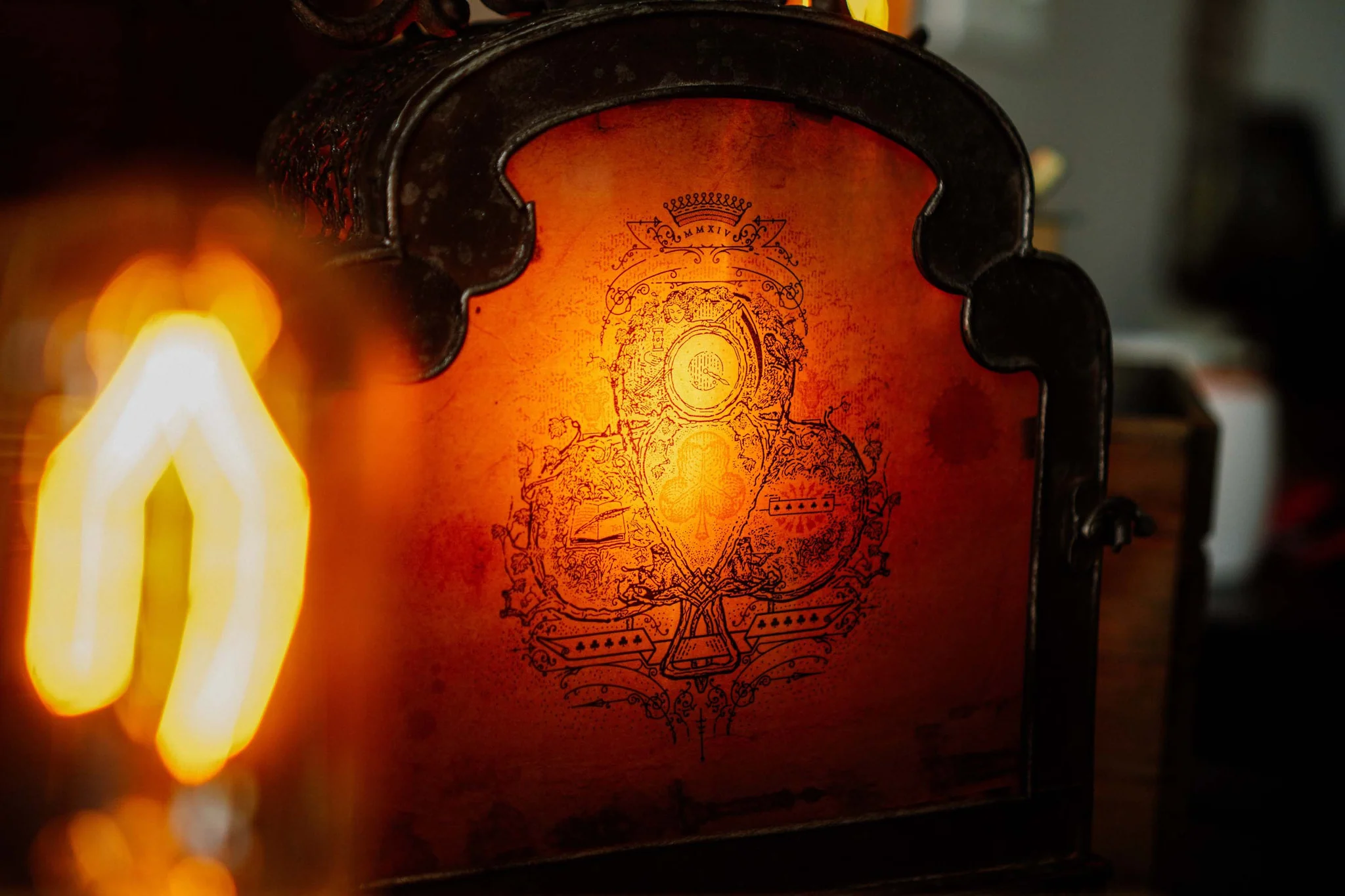 Antique Spade Lantern - Image 9