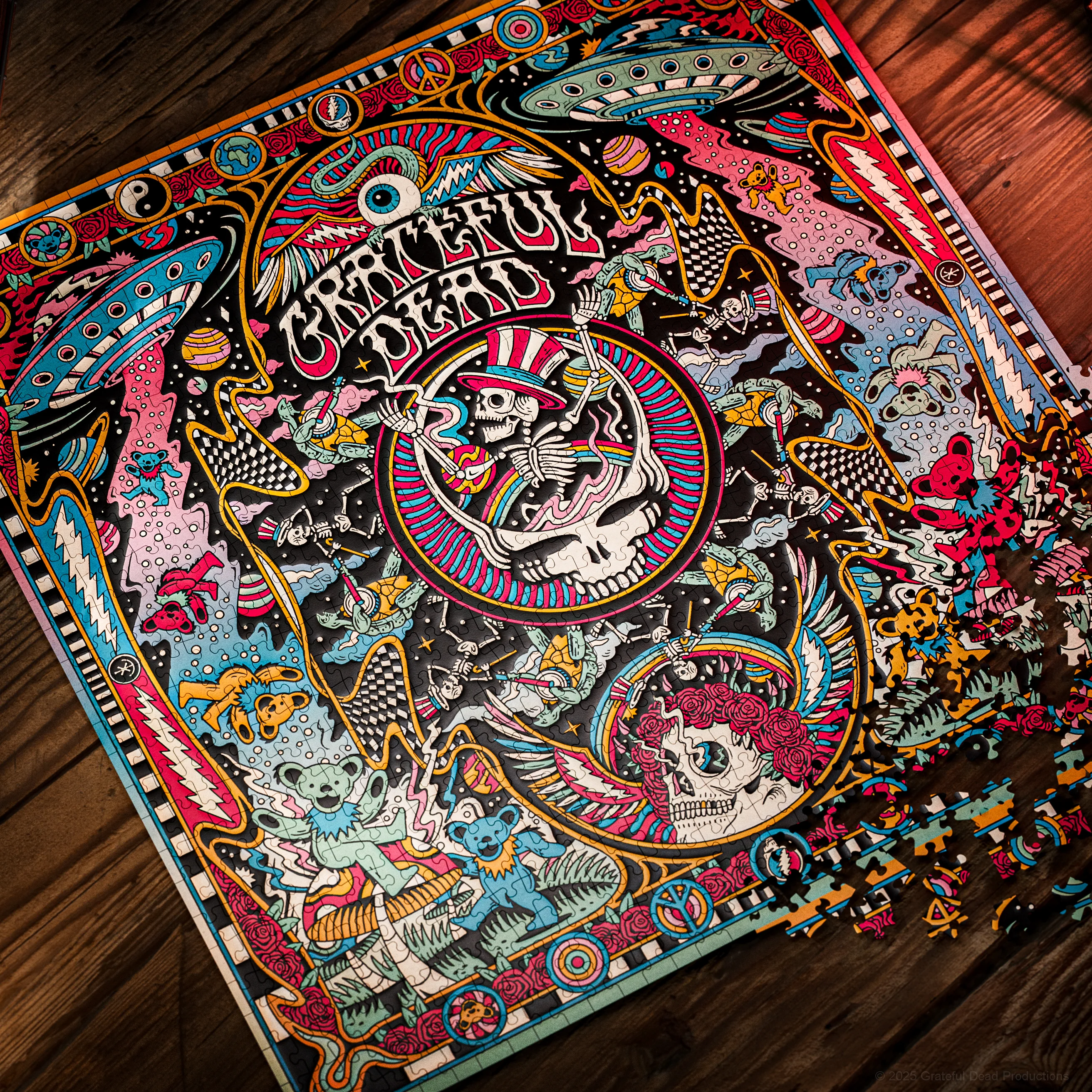 Grateful Dead Jigsaw Puzzle - Image 8