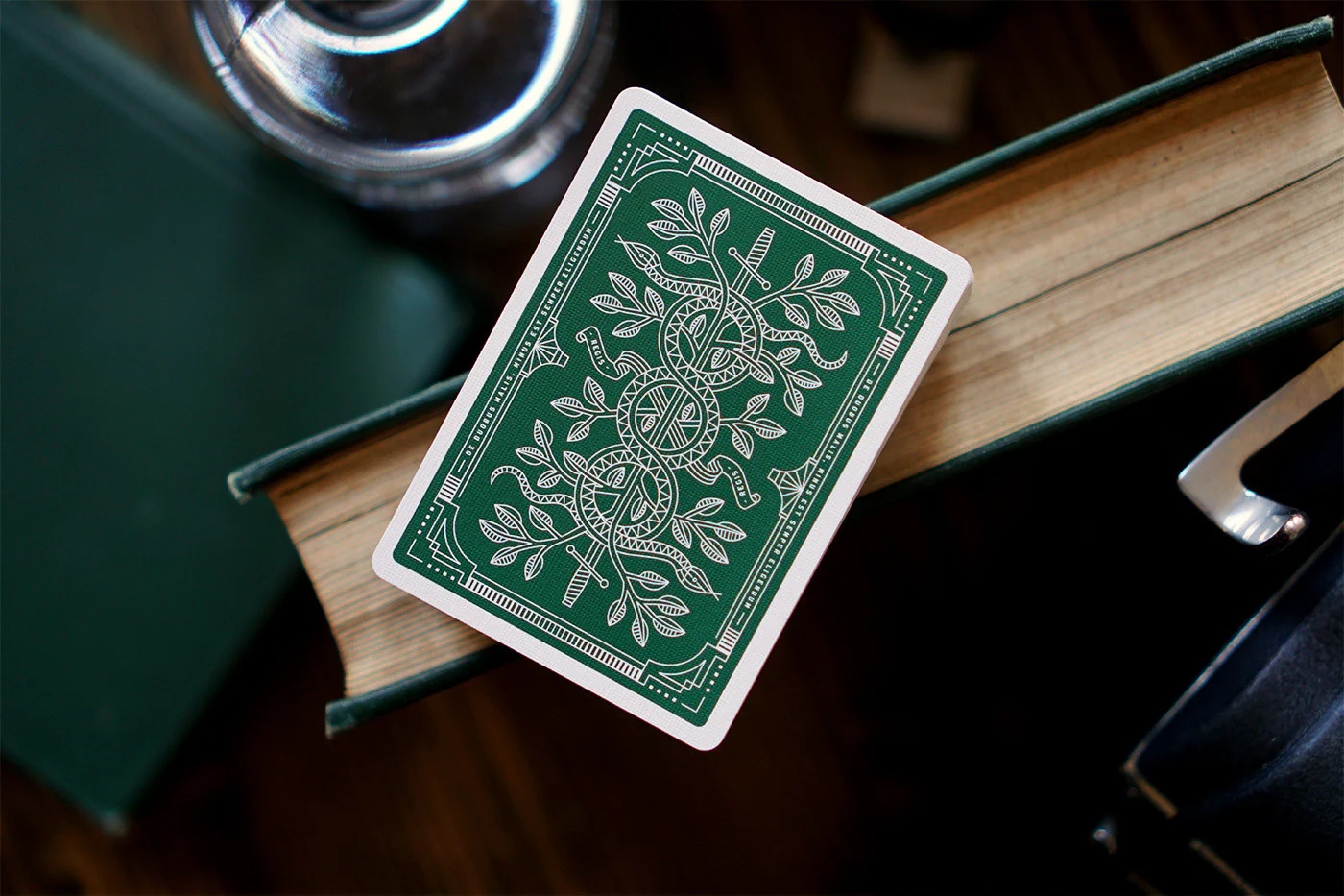 Green Monarch Playing Cards - Image 3