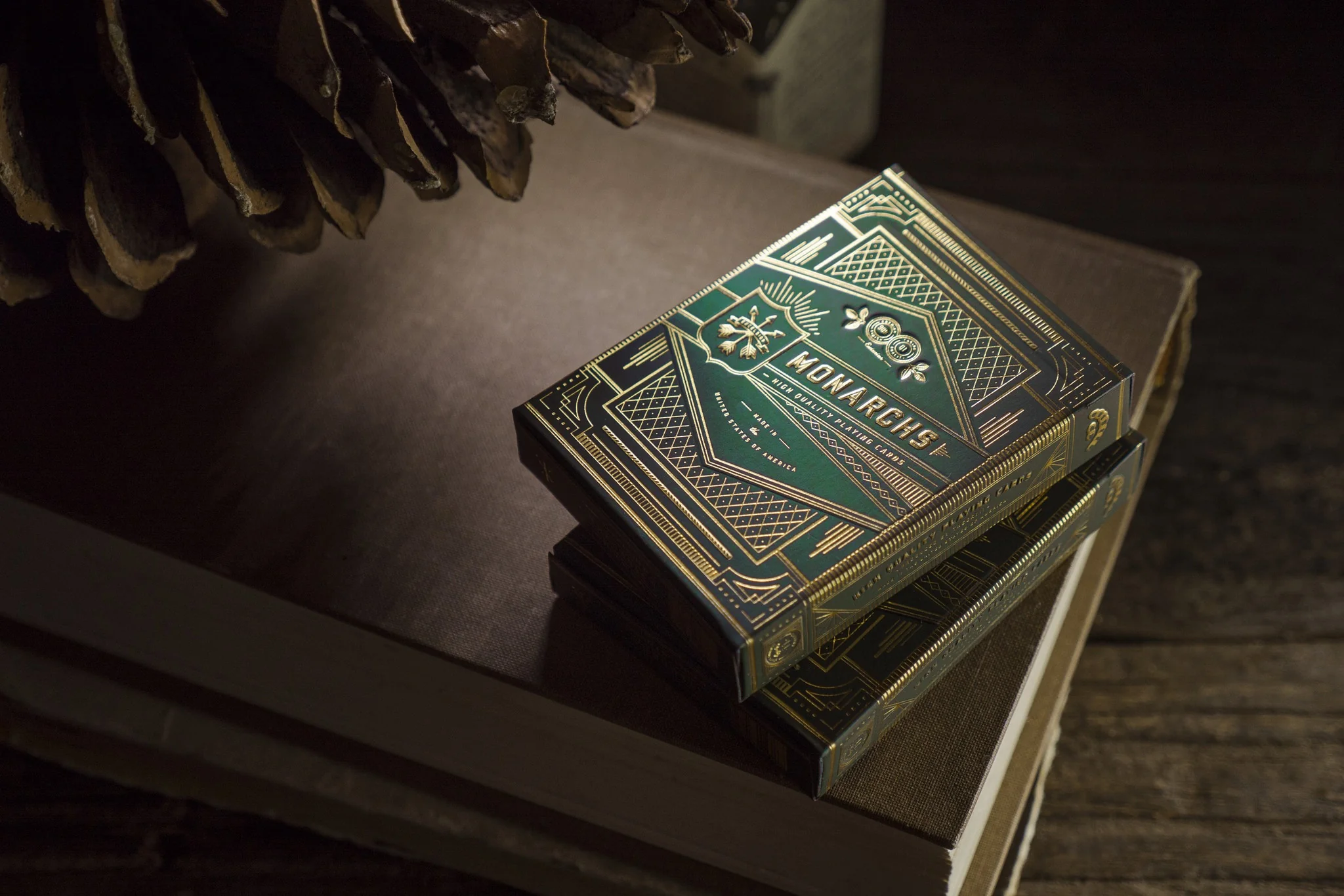 Green Monarch Playing Cards - Image 7