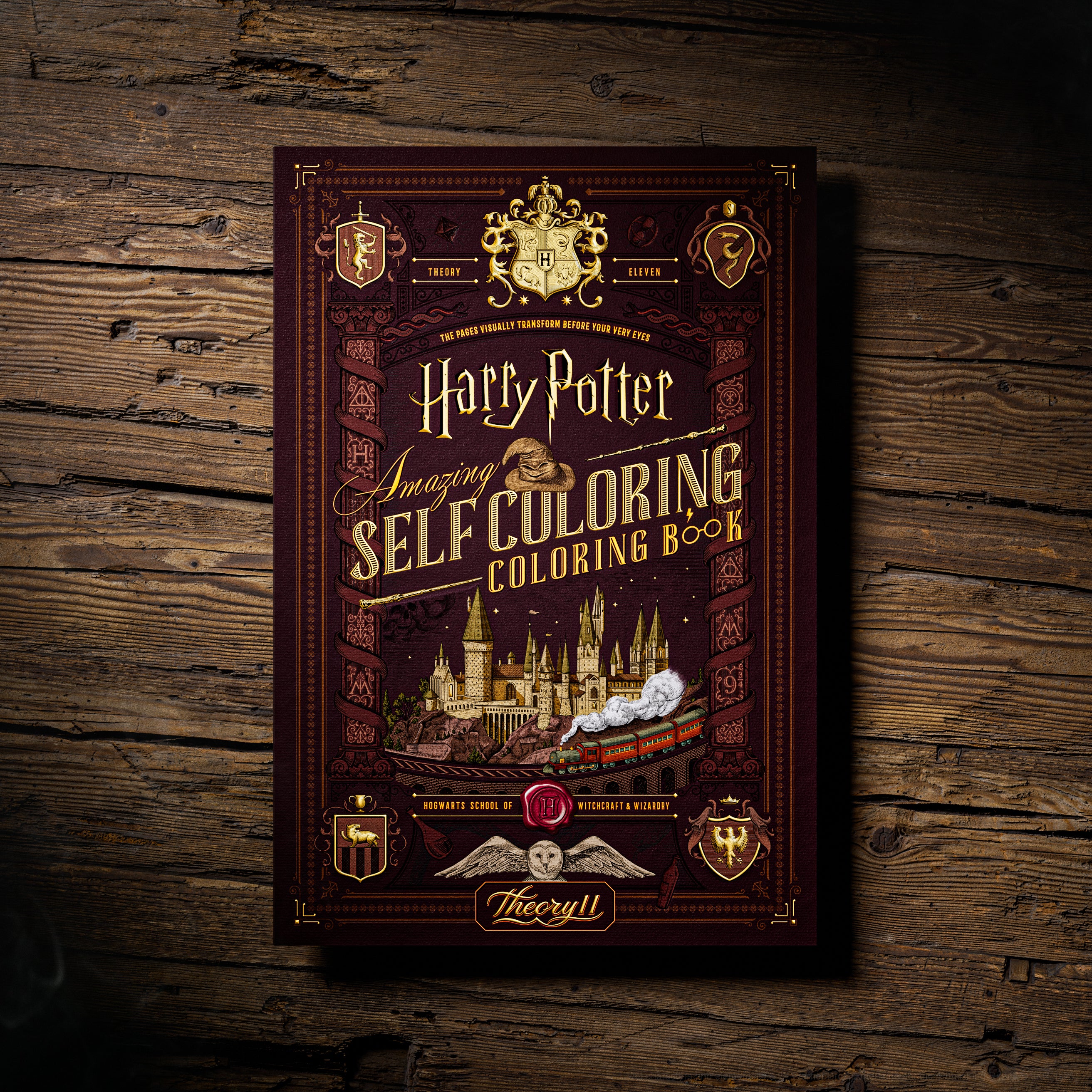 Harry Potter Self-Coloring Book - Image 6