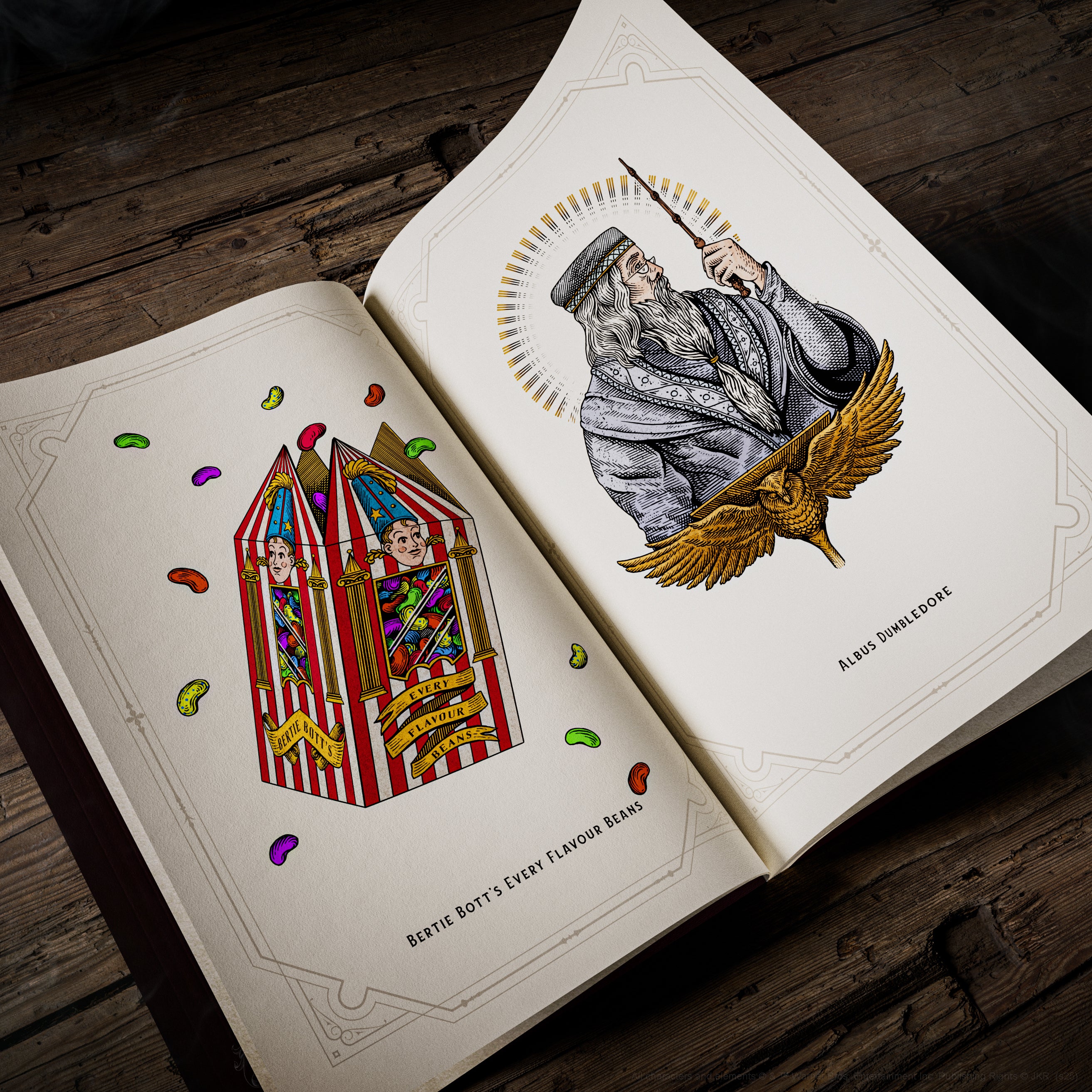 Harry Potter Self-Coloring Book - Image 7