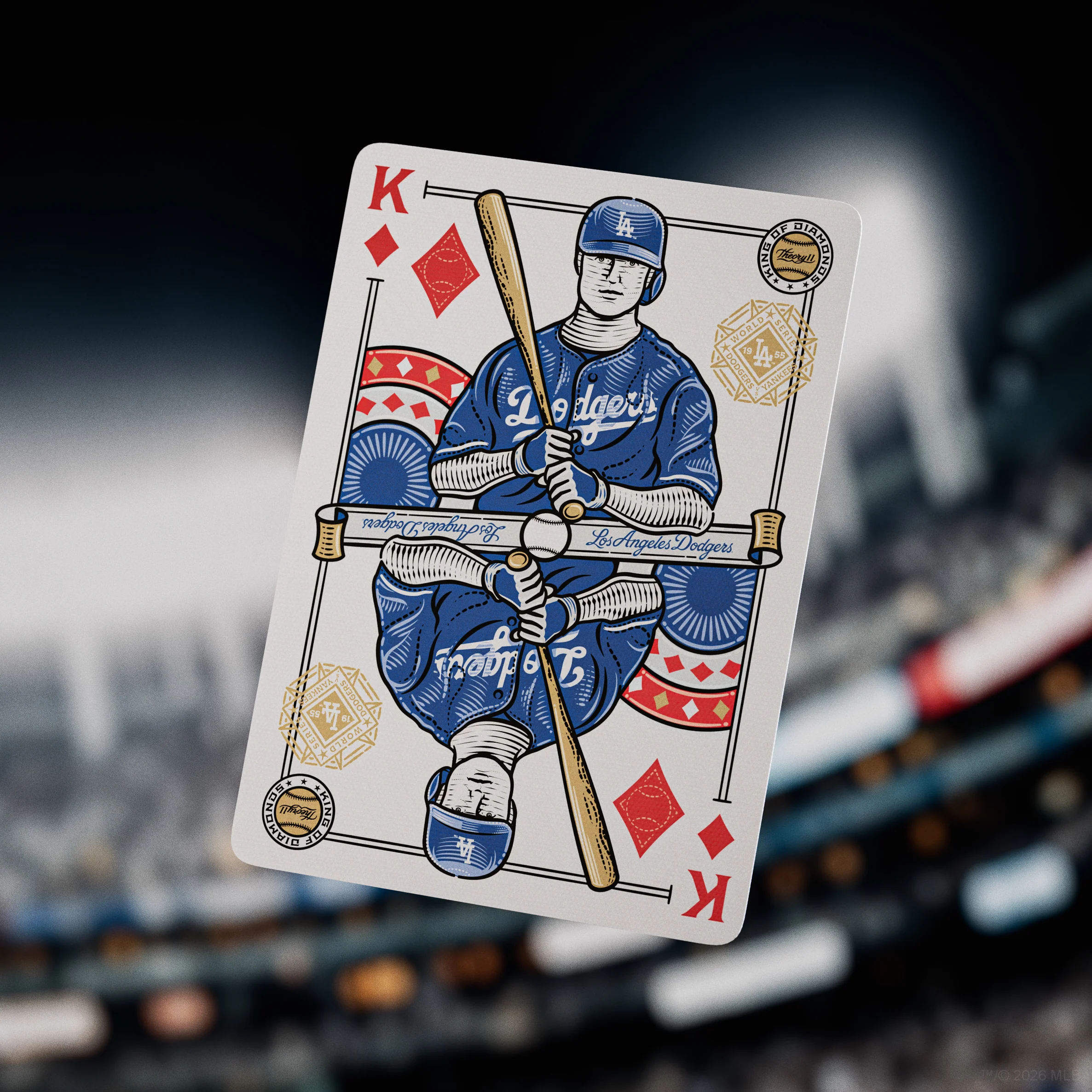 Los Angeles Dodgers Playing Cards - Image 9