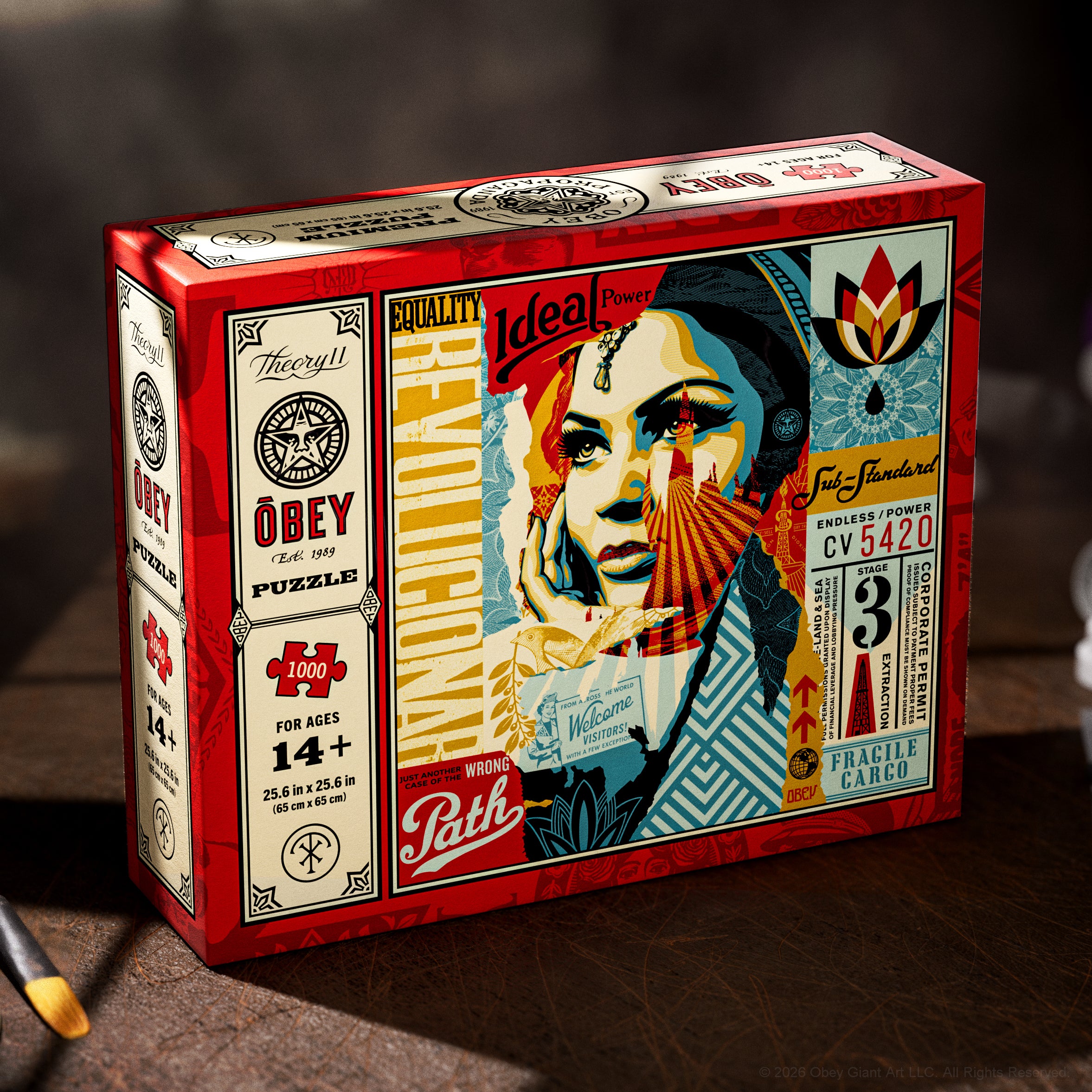 OBEY Jigsaw Puzzle - Image 8