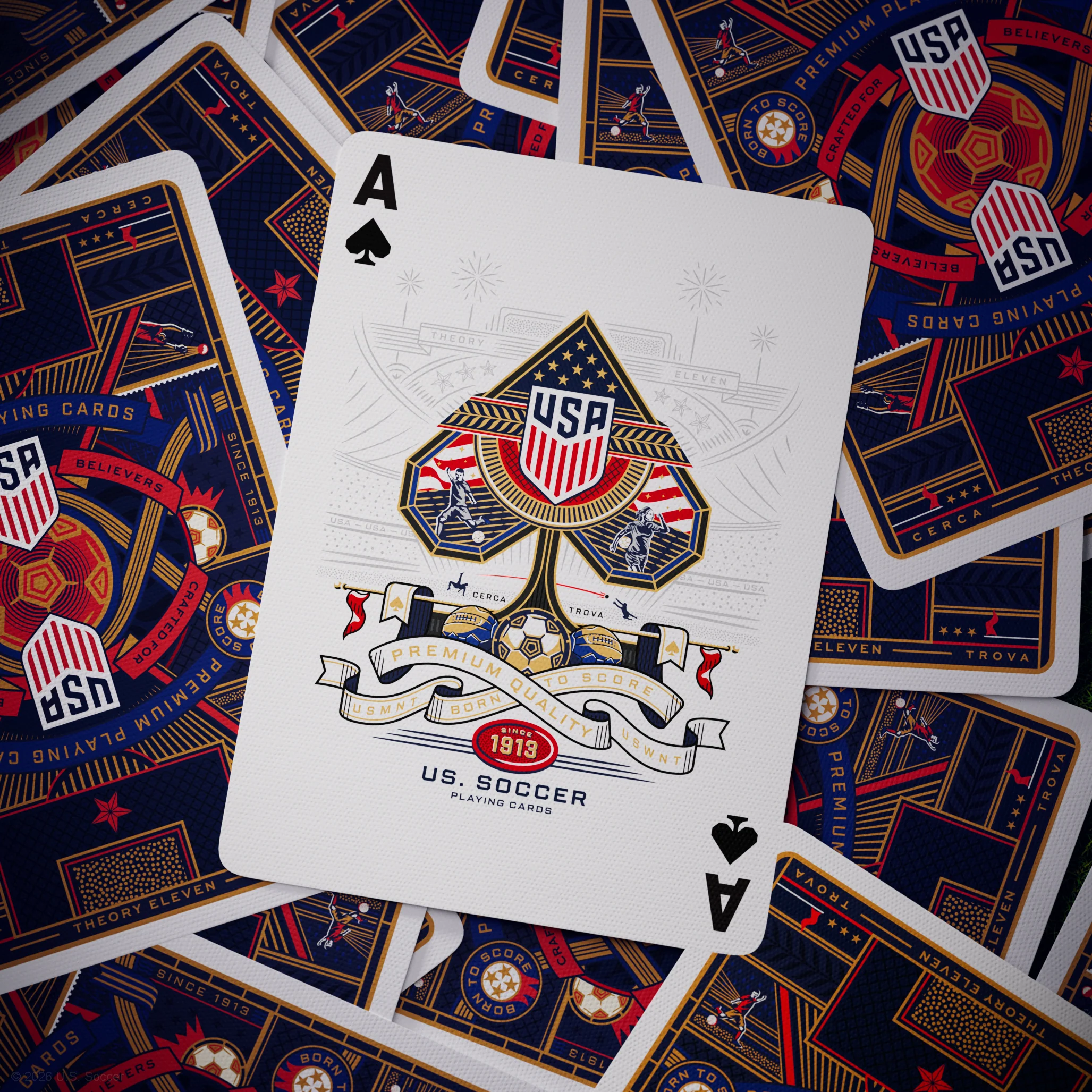 U.S. Soccer Playing Cards - Image 3