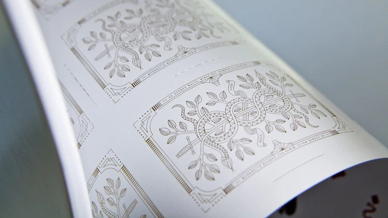 White Monarchs Uncut Sheet - Image 11